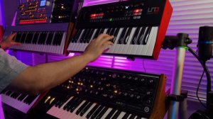 Synth Jam 88: Uno Synth Pro, Sub 37 & Korg Radias