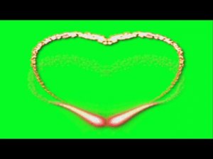 Green Screen Heart Draws Animation Best Chromakey Футаж Сердце рисует хромакей