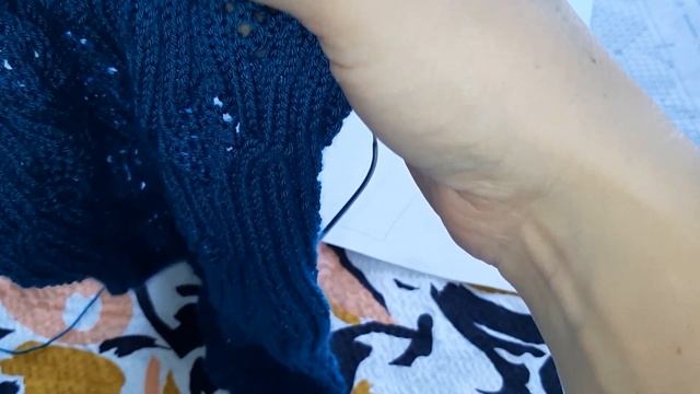 Вязаная кофта из Ализе дива часть 2 смотреть онлайн