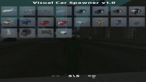 Обзор модов GTA San Andreas #372 -  Visual Car Spawner [Лучший Спавнер]