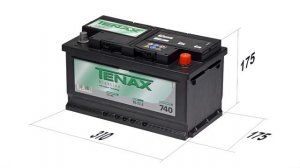 Аккумулятор Tenax Highline 80. Обратной полярности.  Блиц-обзор.