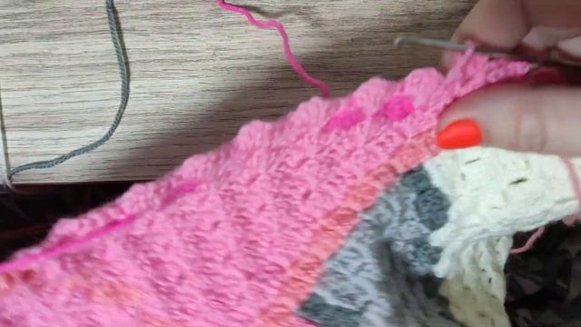 Детский плед крючком "Мишутка" часть 3 смотреть онлайн