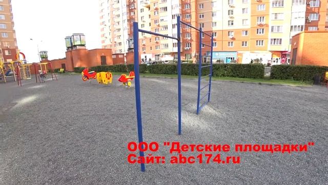 Турник со шведской стенкой от компании ООО "Детские площадки" смотреть онлайн