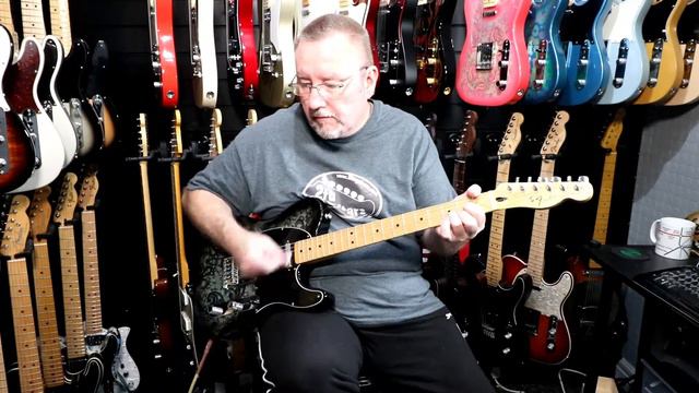 Fender Black Paisley Telecaster 2012 FSR смотреть онлайн