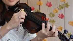 Урок по Скрипке N3, Ноты на Скрипке/ Гамма Соль-мажор/Тон-полутон/ Диез, бемоль, бекар