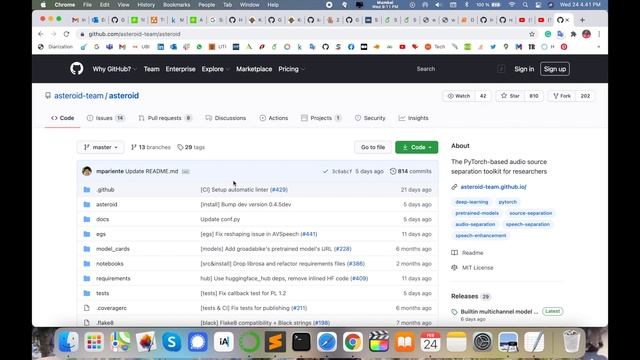 How to Install Asteroid Toolkit | Asteroid: PyTorch-based audio source separation toolkit