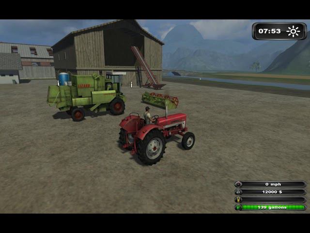 Farming Simulator 2011 - олдскульный фермер