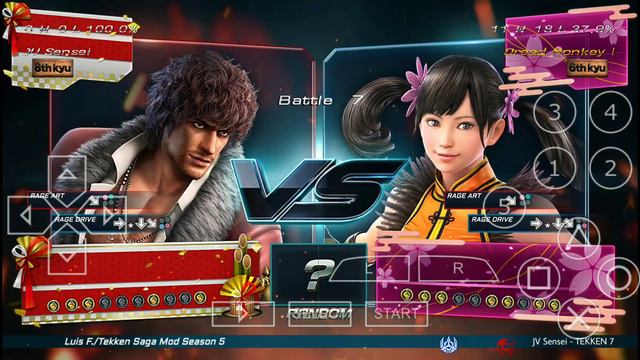 Tekken 7 Ppsspp Miguel Rage Art Rage Drive Gameplay