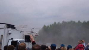 «Комплексная безопасность-2016».  Учебное тушение пожара с вертолета