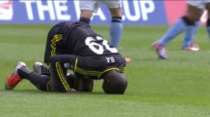 Brilliant Demba Ba goal Manchester City vs Chelsea 2-1, FA Cup Semi Final