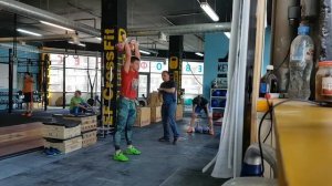 Тренировка по гиревому спорту. Марков Иван