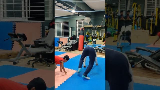 Animal walk |Monkey bar| Punches Drill |Monkey bar| Hanging bar| Gym and fitness center in Madhapur