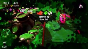 Splatoon 2 - Salmon Running with Miiverse Indonesia (Possibly Ranked/League) (Indonesian language)