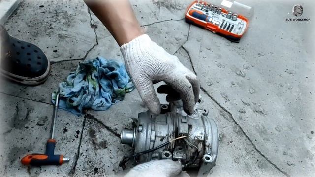 Восстановление и оживление компрессора автокондиционера | Замена прокладок