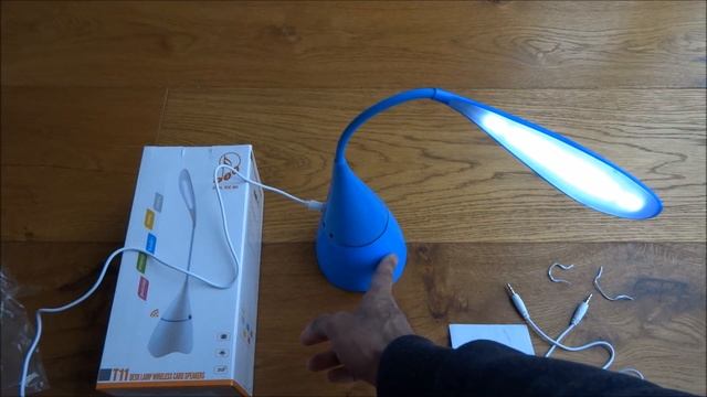 ENER-J LED Desk Lamp with builtin Bluetooth Speaker [Hands on Review and Test]