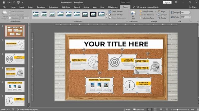 Creative Slide Zoom Idea in PowerPoint [ FREE TEMPLATE ] смотреть онлайн