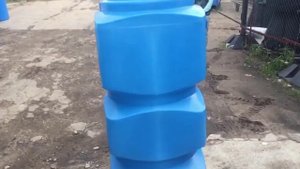 Пластиковый вертикальный бак емкость для воды F 500 - Полимер Групп
