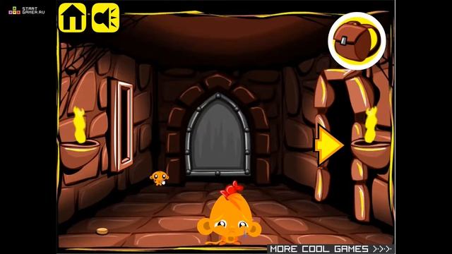 Игра "Счастливая Обезьянка 134" (Monkey GO Happy 134) - прохождение смотреть онлайн