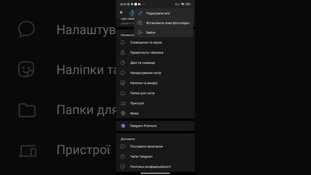 Как добавить второй аккаунт в телеграмме - с телефона!