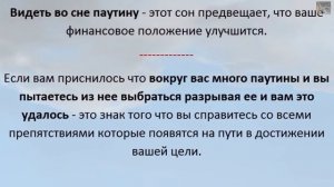 К чему снится паук Сонник