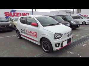 2015 SUZUKI ALTO TURBO RS 4WD. Обзор Японского автомобиля с правым рулём.
