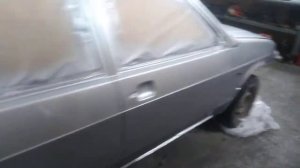 Ваз 2115 покраска серебро под перламутром :