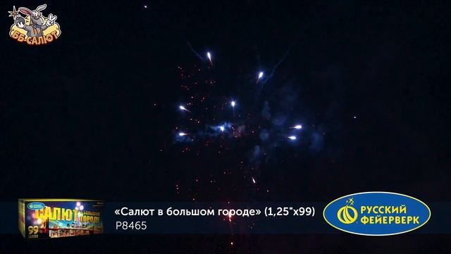 Фейерверк Р8465 Салют в большом городе (1,25" х 99) - НОВЫЙ ЭФФЕКТ 2023/2024 смотреть онлайн