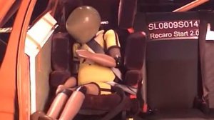 Краш-тест автокресла Recaro Start 2.0 | боковой удар