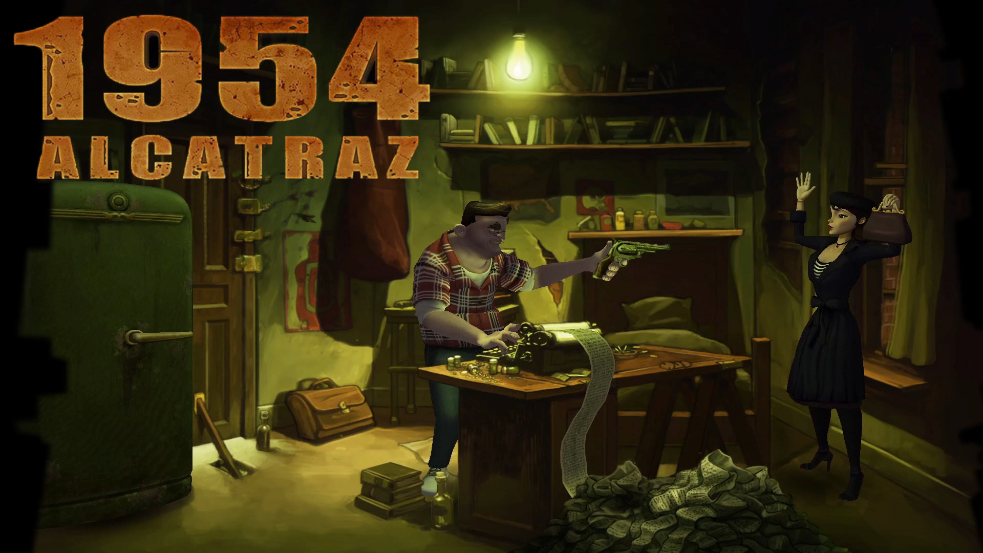 Писатель. 1954 Alcatraz #18.