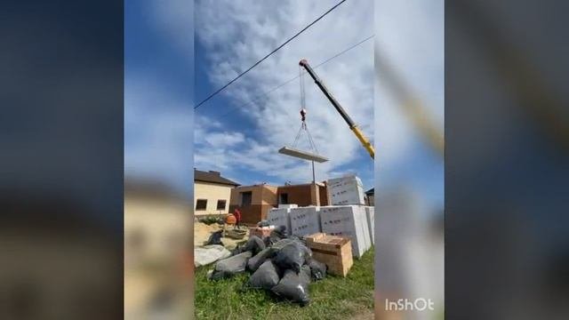 Завершено строительство мансардного дома в Йошкар-Оле 180 кв. м. из кирпича Абрикос Лайф Марий Эл