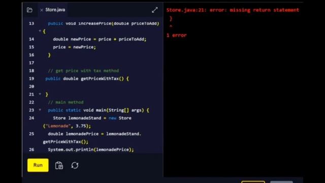 Java Fundamentals Code Examples #16