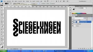 Photoshop CS4 - Spiegelungen