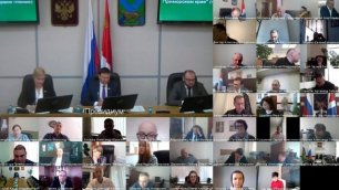 Заседание Законодательного Собрания Приморского края № 9 15.04.2022