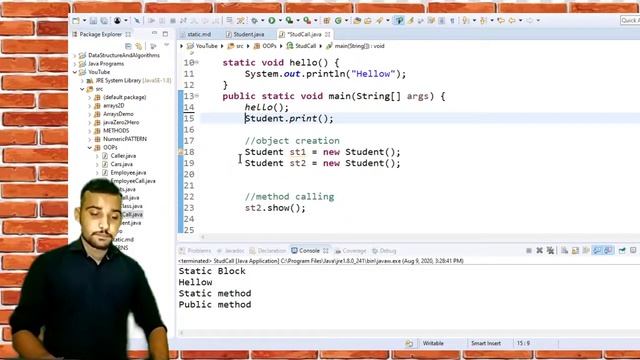 Static Block in Java | What is Static block in Java in Hindi | Coding Wallah