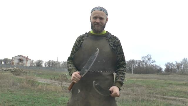 Гиймякеш. Ножи - Инструменты. Обзор. Азербайджанский нож для рубки мяса. смотреть онлайн