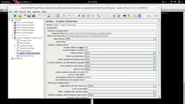 Graph Generator Listener - 15th JMeter Training Video