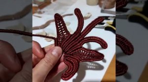 Вариативность ирландского мотива ,,Лилия,, Курс Ирландские мотивы-новинки