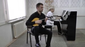 Й.Бенда. Граве; А.Цыганков. Плясовые наигрыши. Исп. Ян Литвиненко (домра)