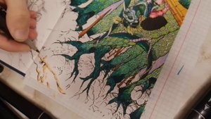 Заполняю скетчбук за месяц| День 1