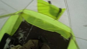 Обустраиваем спальное место в зимней палатке! Всё необходимое оборудование!
