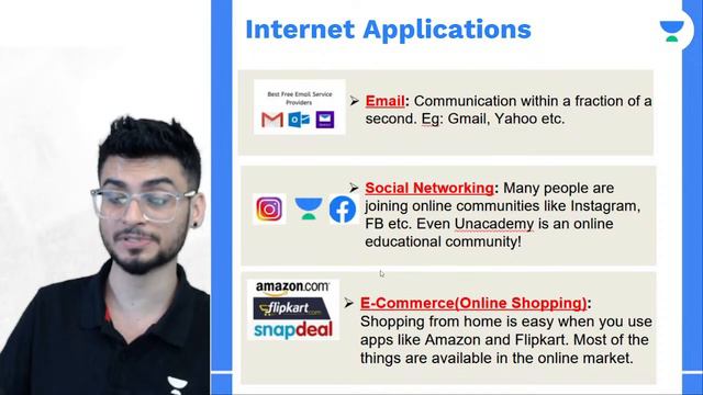 Class 10: Introduction to The Internet | Computer Applications | Course 165 | Term 2 | Aakash Singh