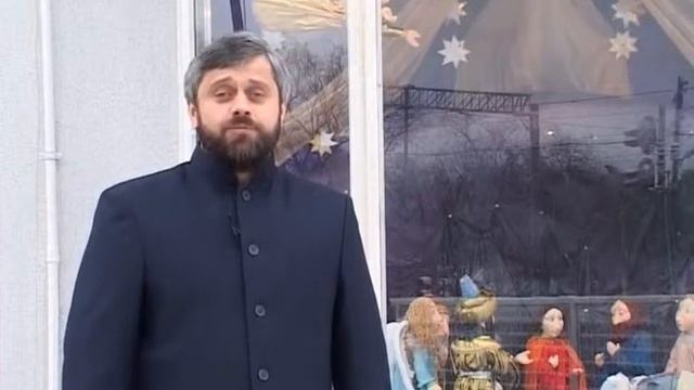 Поздравление с Рождеством Христовым 2008 и приглашение на Крещение смотреть онлайн