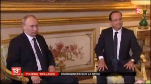 Syrie - Poutine clash Hollande le caniche d'Obama