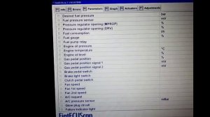 FiatECUScan 3.3 on Fiat Sedici 1.9 multijet forcing DPF regeneration