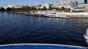 теплоход Дмитрий Пожарский.2022.05.24.Самара-Ярославль.Открытие навигации.