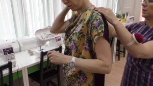 Платья из Павловопосадских платков.