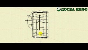 Проект углового шкафа купе