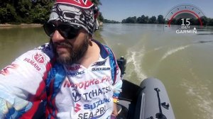 Надувная лодка ПВХ BoatMaster 250TА+Тохатсу 3.5 (замер скорости)