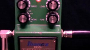 IBANEZ TS9DX TS9+ MODE SOUND