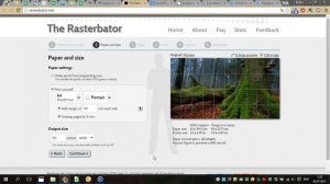 Как распечатать большую картинку на нескольких A4